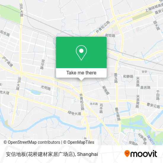 安信地板(花桥建材家居广场店) map