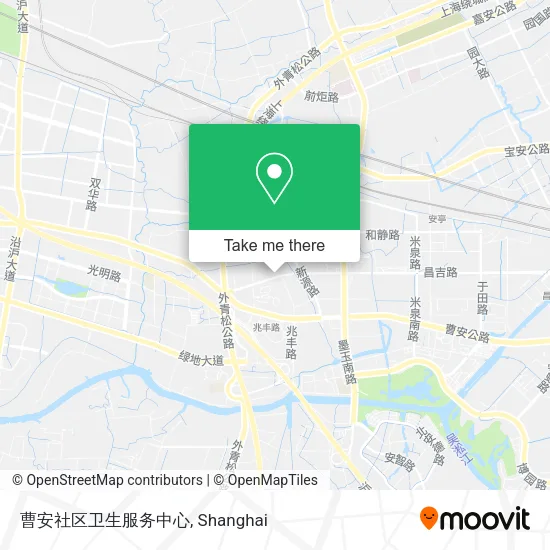 曹安社区卫生服务中心 map