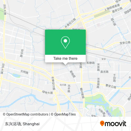 东兴浴场 map