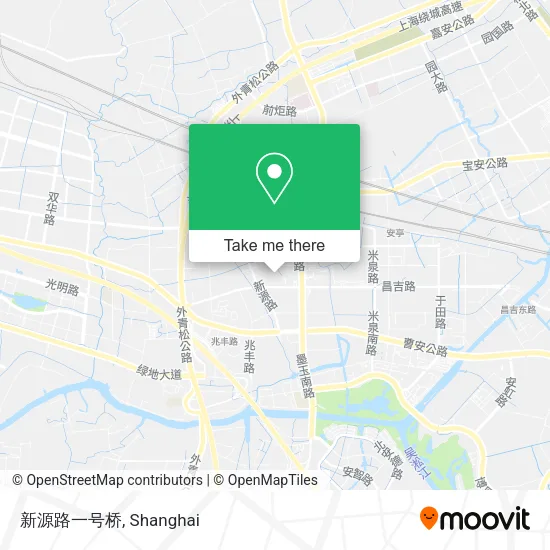 新源路一号桥 map