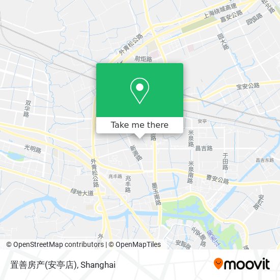 置善房产(安亭店) map