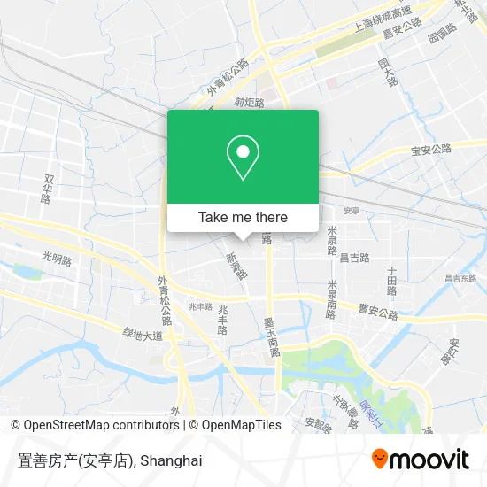 置善房产(安亭店) map
