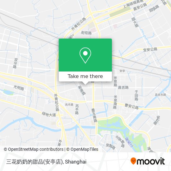 三花奶奶的甜品(安亭店) map