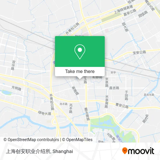 上海创安职业介绍所 map