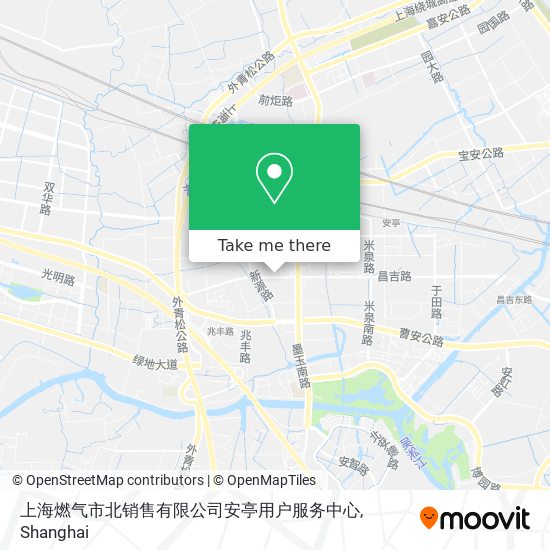 上海燃气市北销售有限公司安亭用户服务中心 map