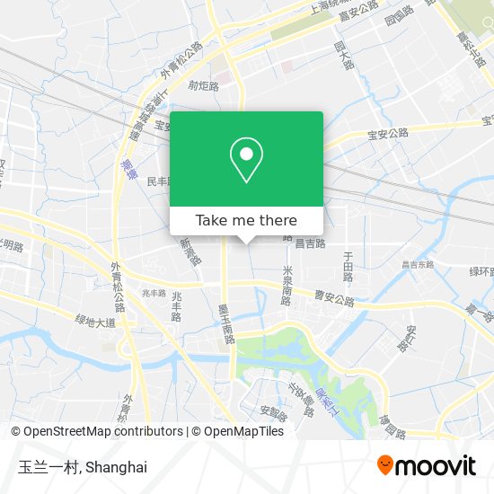 玉兰一村 map