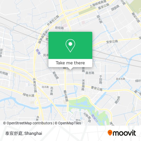 泰宸舒庭 map