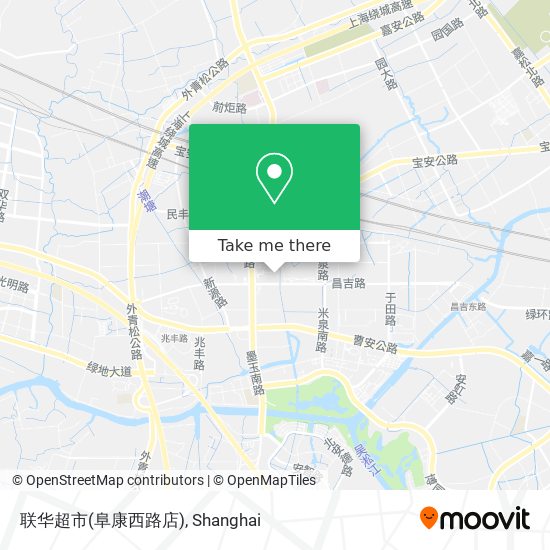 联华超市(阜康西路店) map