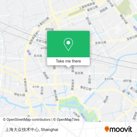 上海大众技术中心 map
