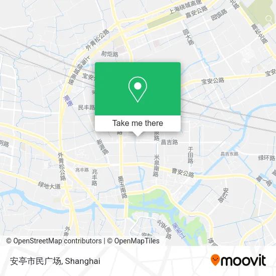 安亭市民广场 map