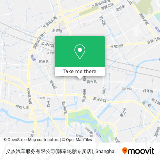 义杰汽车服务有限公司(韩泰轮胎专卖店) map