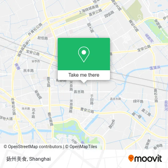 扬州美食 map