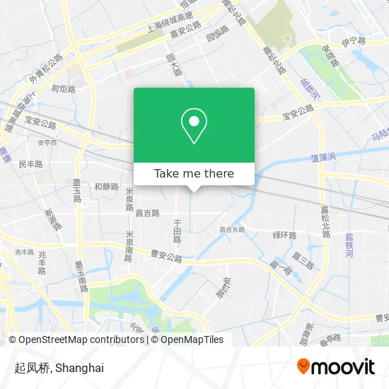 起凤桥 map
