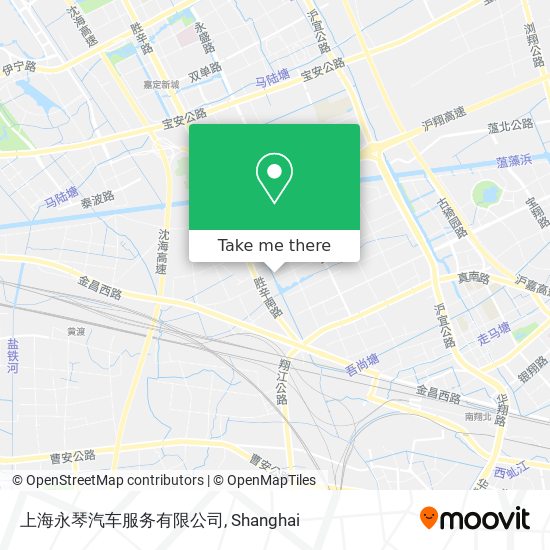上海永琴汽车服务有限公司 map