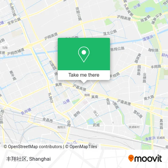 丰翔社区 map