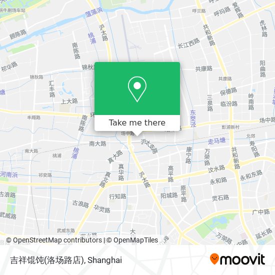 吉祥馄饨(洛场路店) map