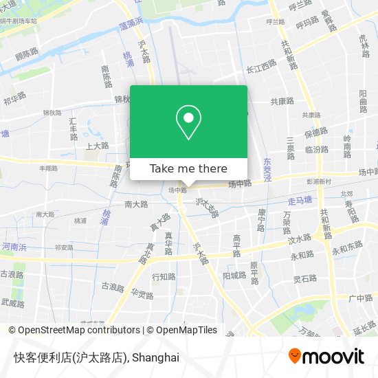 快客便利店(沪太路店) map