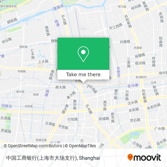 中国工商银行(上海市大场支行) map