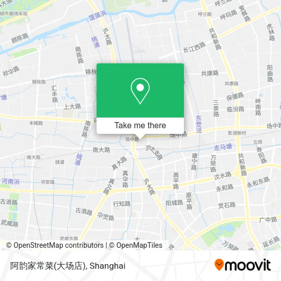 阿韵家常菜(大场店) map