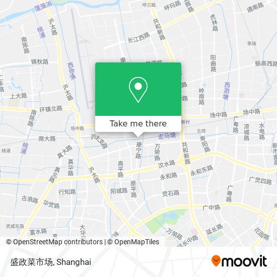 盛政菜市场 map