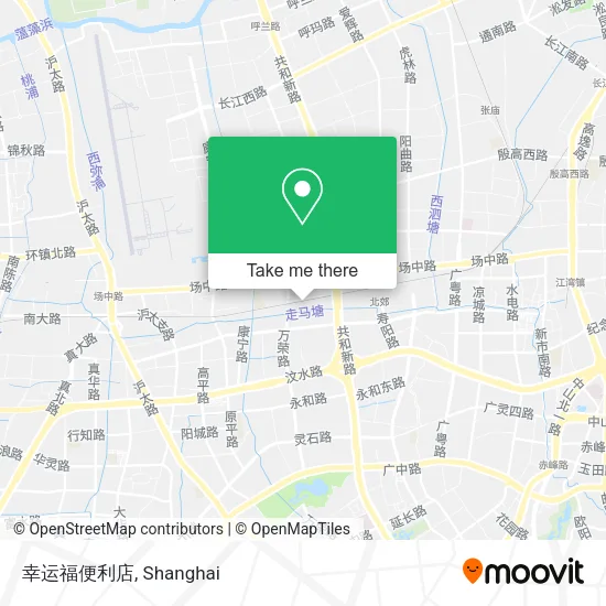 幸运福便利店 map
