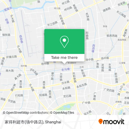 家得利超市(场中路店) map