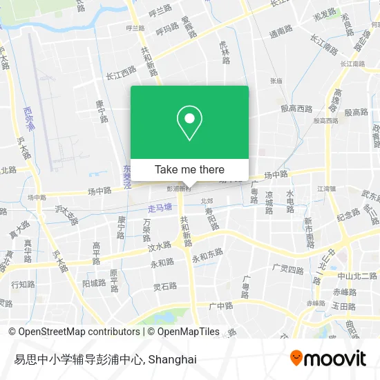 易思中小学辅导彭浦中心 map