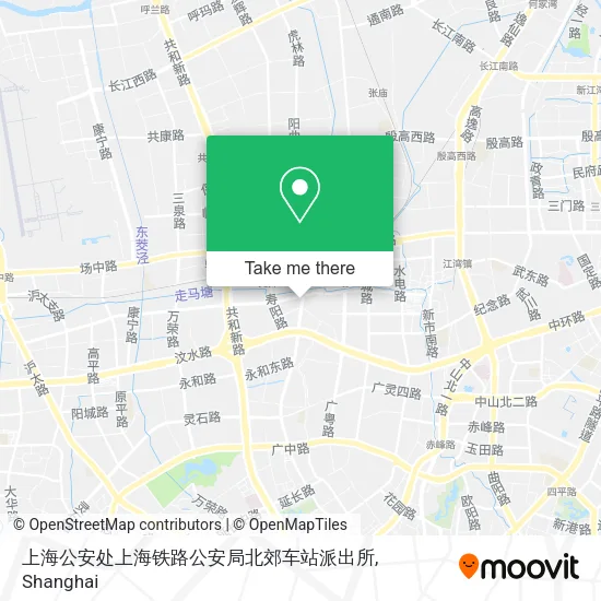 上海公安处上海铁路公安局北郊车站派出所 map