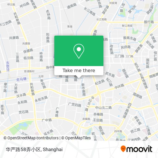 华严路58弄小区 map