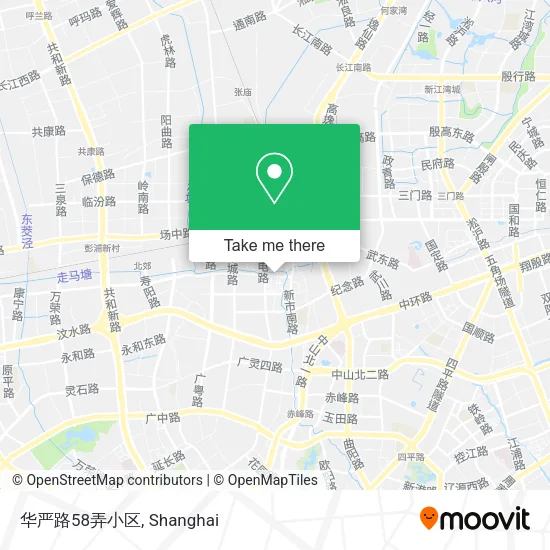 华严路58弄小区 map