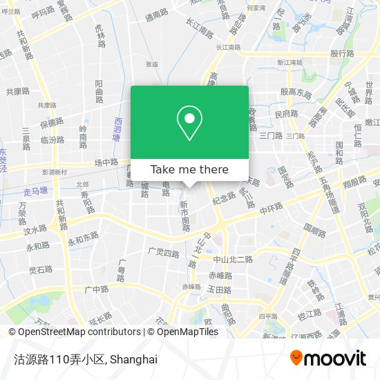 沽源路110弄小区 map