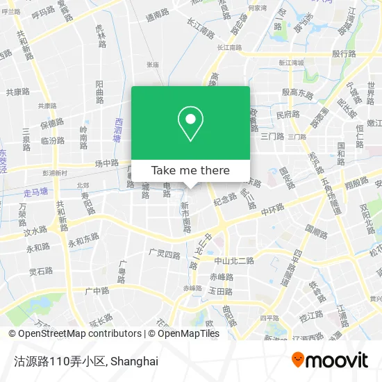 沽源路110弄小区 map