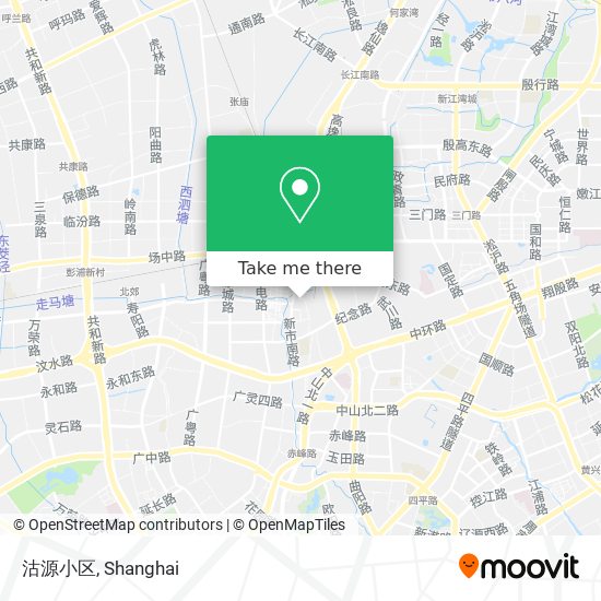 沽源小区 map