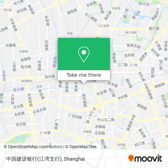 中国建设银行(江湾支行) map