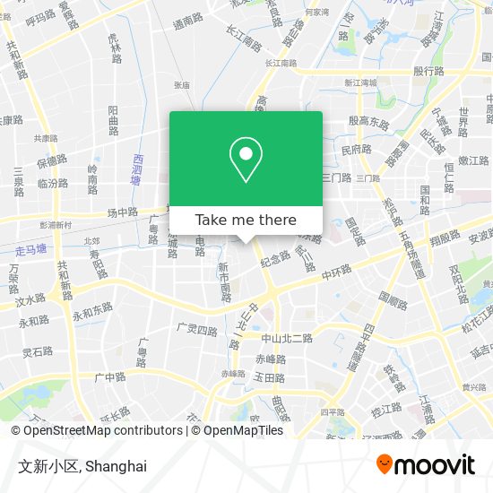 文新小区 map