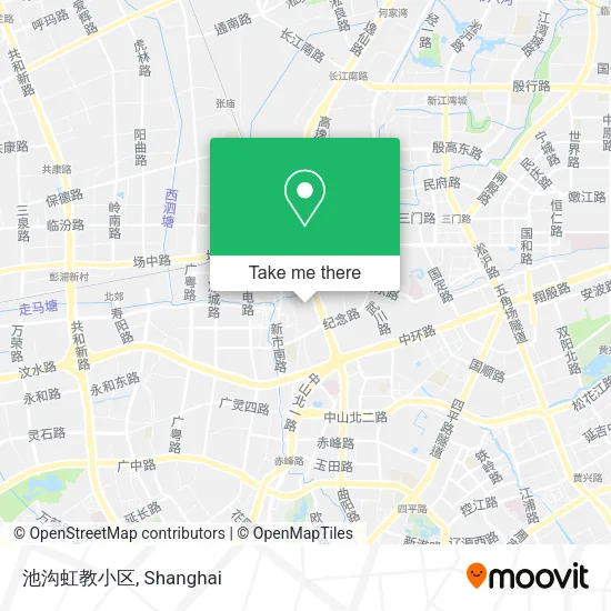 池沟虹教小区 map