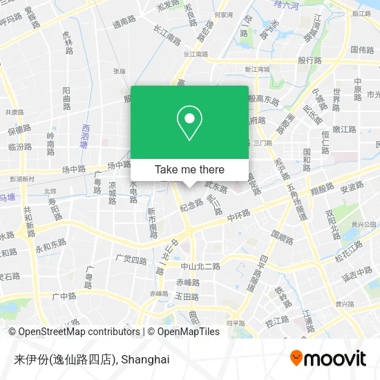 来伊份(逸仙路四店) map