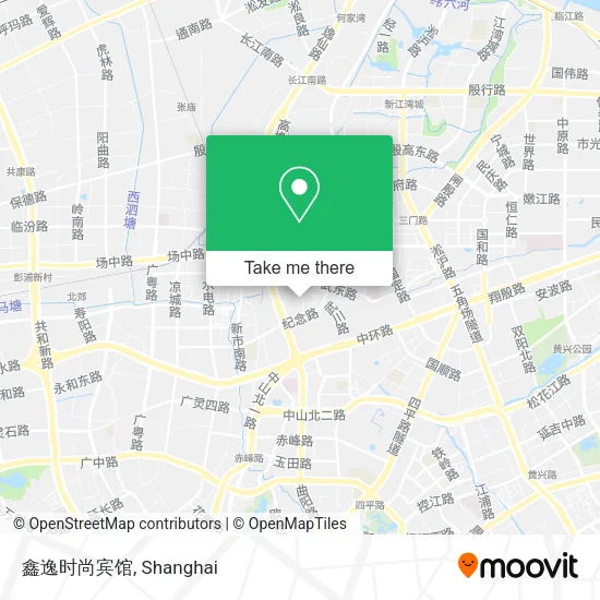 鑫逸时尚宾馆 map