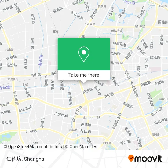 仁德坊 map