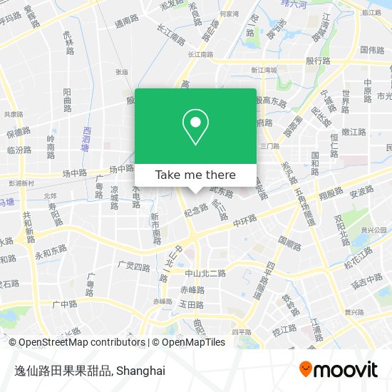 逸仙路田果果甜品 map