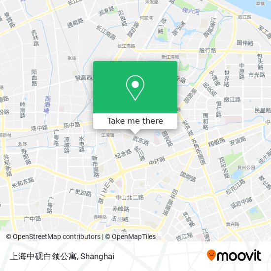 上海中砚白领公寓 map