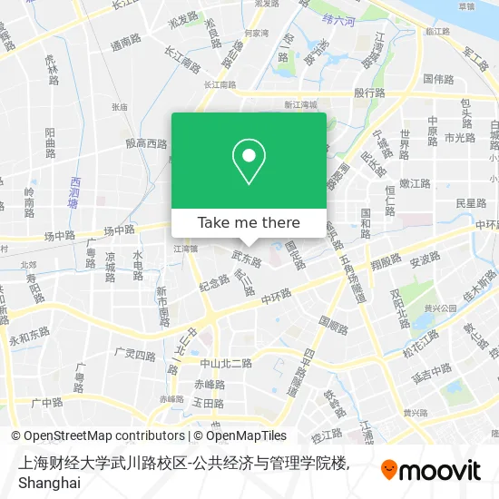 上海财经大学武川路校区-公共经济与管理学院楼 map