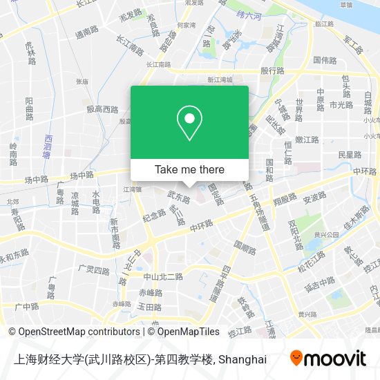 上海财经大学(武川路校区)-第四教学楼 map