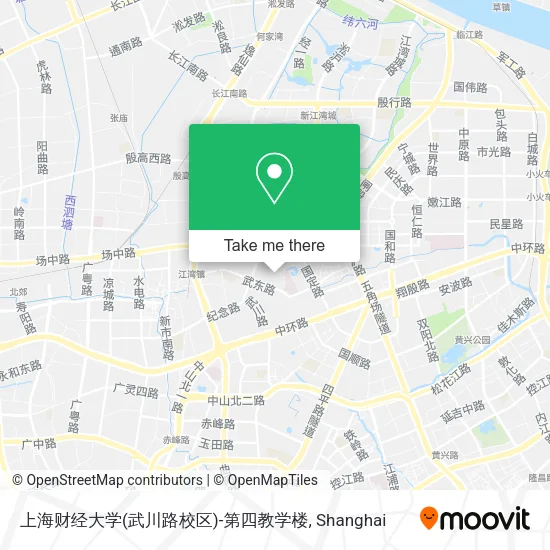 上海财经大学(武川路校区)-第四教学楼 map