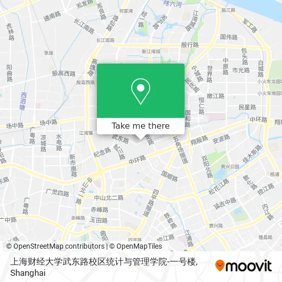 上海财经大学武东路校区统计与管理学院-一号楼 map