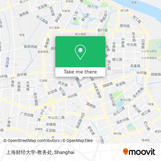 上海财经大学-教务处 map