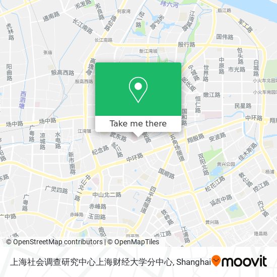 上海社会调查研究中心上海财经大学分中心 map