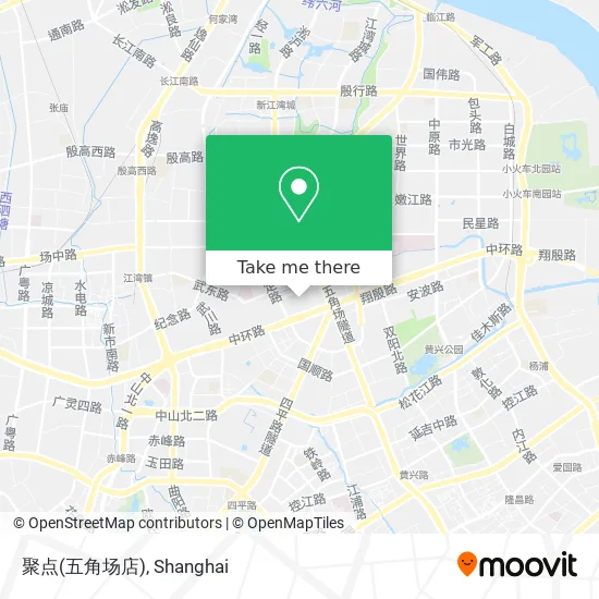 聚点(五角场店) map