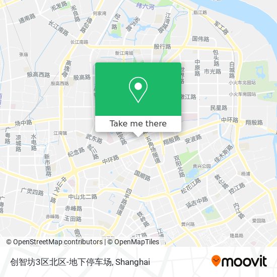 创智坊3区北区-地下停车场 map
