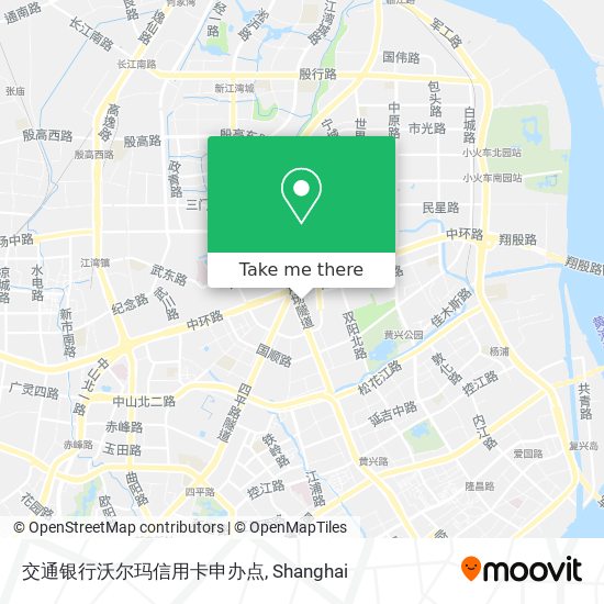 交通银行沃尔玛信用卡申办点 map